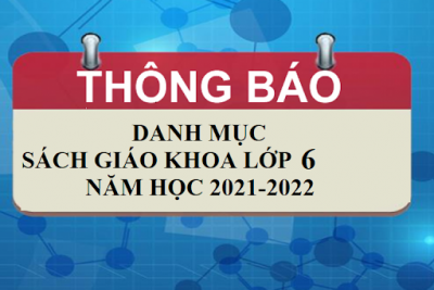 Danh mục sách giáo khoa lớp 6 trường THCS Tô Vĩnh Diện – năm học 2021-2022 Danh mục sách giáo khoa lớp 6 trường THCS Tô Vĩnh Diện – năm học 2021-2022