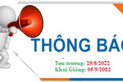 Thông báo về việc tập trung học sinh đầu năm, năm học: 2022-2023 của trường THCS Tô Vĩnh Diện Thông báo về việc tập trung học sinh đầu năm, năm học: 2022-2023 của trường THCS Tô Vĩnh Diện